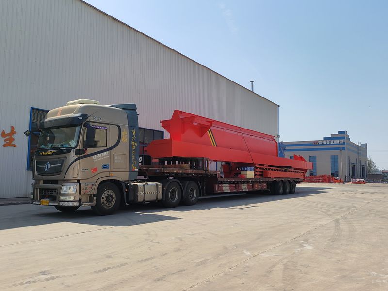 電動葫蘆門式起重機 MHxh16t—32m 制作完成，發(fā)往新疆交付客戶使用。